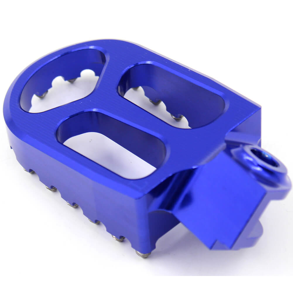 KKE CNC BILLET FOOTPEGS PEDALS FOR KTM 125-530 2001-2015 HUSABERG FE 450 570 08-14 ORANGE BLUE BLACK SILVER - KKE Racing