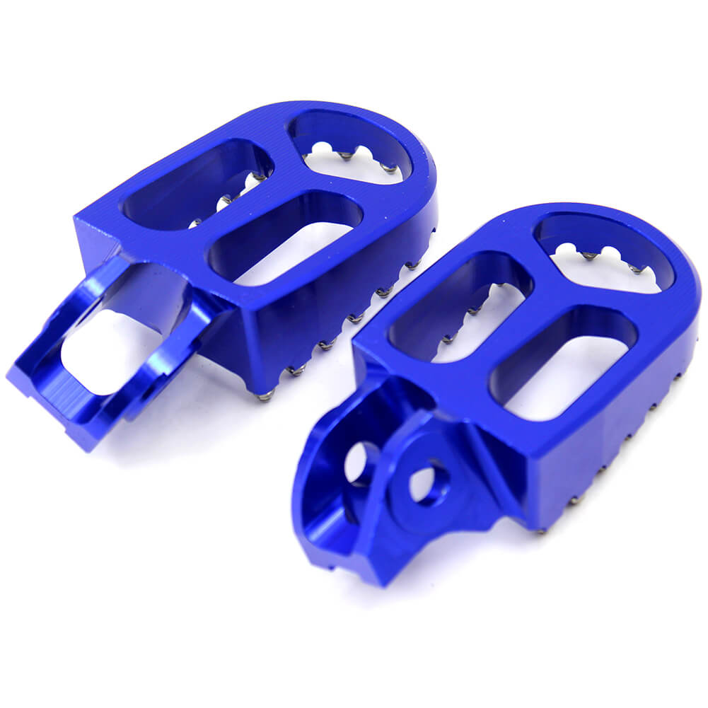 KKE ORANGE BLUE BLACK CNC FOOTPEGS PEDALS FOR KTM SX SXF XC XCF 125 150 250 350 450 2016-2019 - KKE Racing