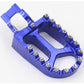 KKE ORANGE BLUE BLACK CNC FOOTPEGS PEDALS FOR KTM SX SXF XC XCF 125 150 250 350 450 2016-2019 - KKE Racing