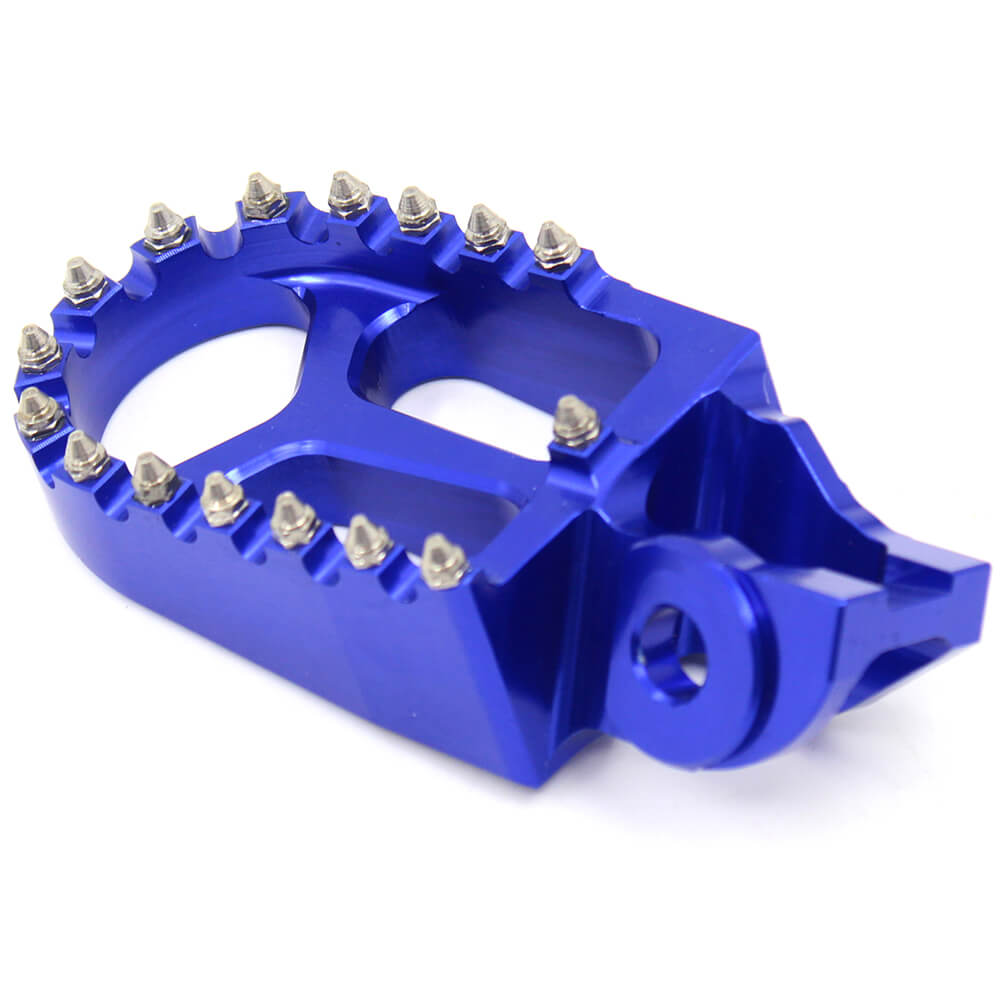 KKE ORANGE BLUE BLACK CNC FOOTPEGS PEDALS FOR KTM SX SXF XC XCF 125 150 250 350 450 2016-2019 - KKE Racing