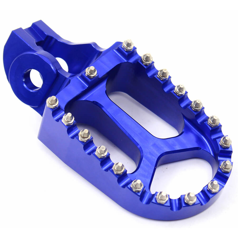 KKE ORANGE BLUE BLACK CNC FOOTPEGS PEDALS FOR KTM SX SXF XC XCF 125 150 250 350 450 2016-2019 - KKE Racing