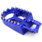 KKE ORANGE BLUE BLACK CNC FOOTPEGS PEDALS FOR KTM SX SXF XC XCF 125 150 250 350 450 2016-2019 - KKE Racing