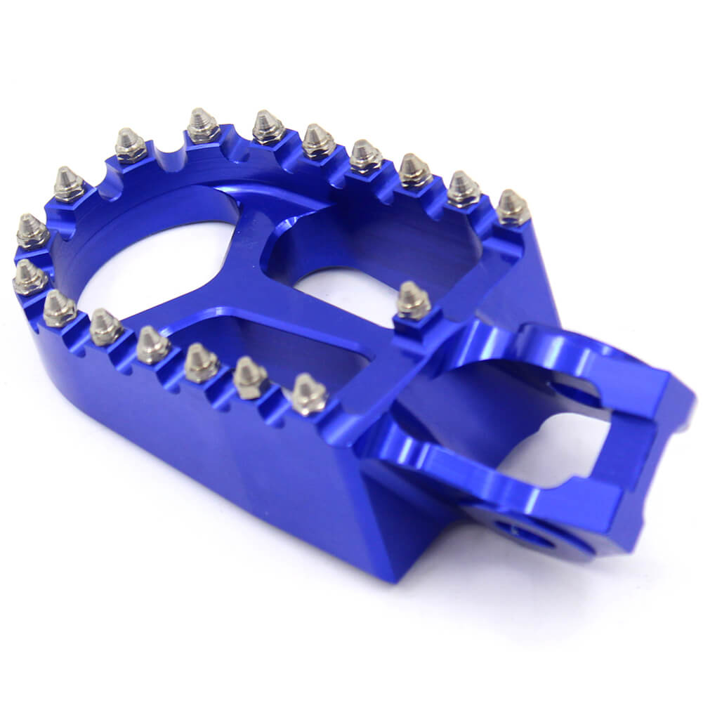 KKE ORANGE BLUE BLACK CNC FOOTPEGS PEDALS FOR KTM SX SXF XC XCF 125 150 250 350 450 2016-2019 - KKE Racing