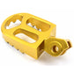 KKE RED GOLD BLACK CNC BILLET FOOT PEGS PEDALS FOR SUZUKI RMZ250 RMZ450 2010-2015 - KKE Racing