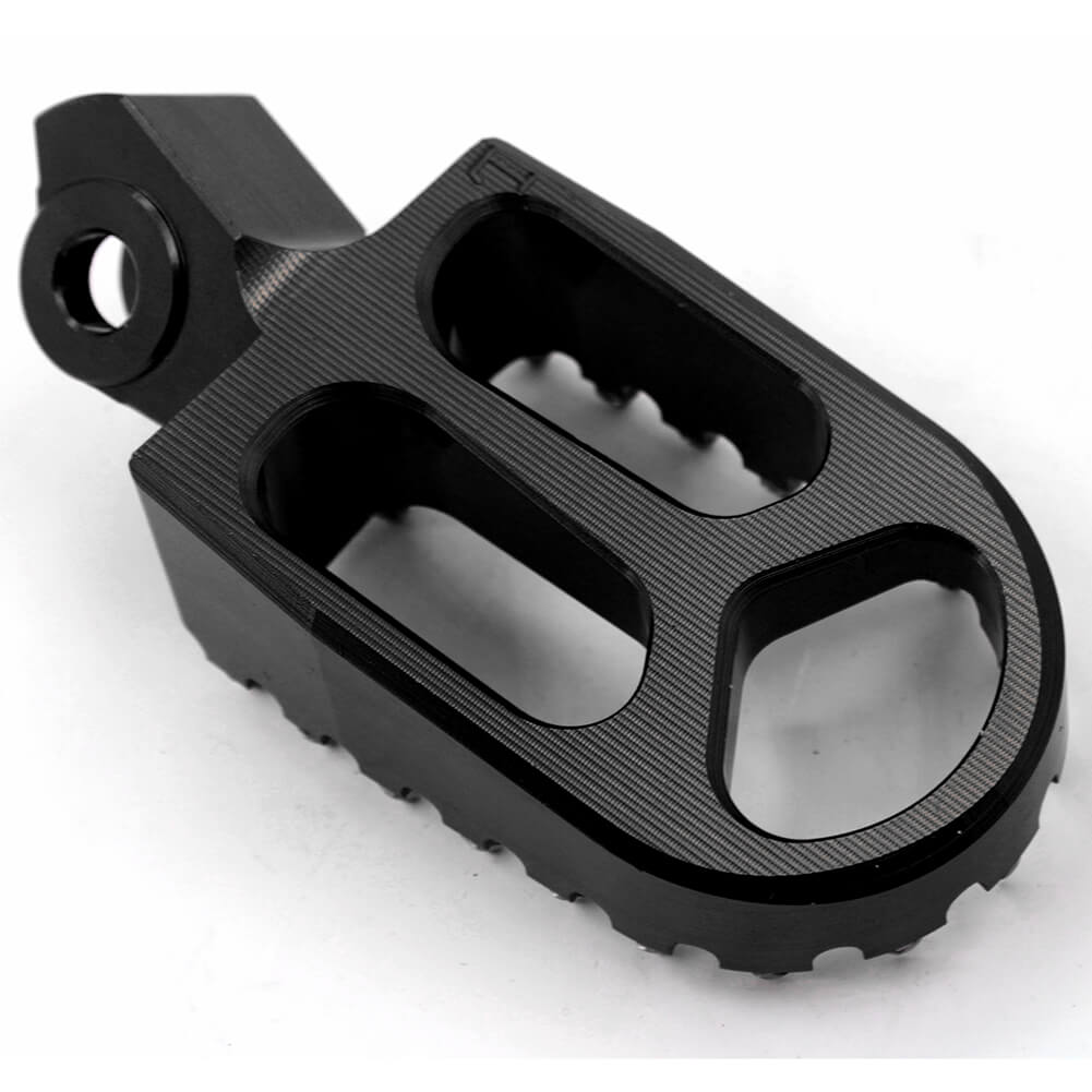 KKE RED GOLD BLACK CNC BILLET FOOT PEGS PEDALS FOR SUZUKI RMZ250 RMZ450 2010-2015 - KKE Racing