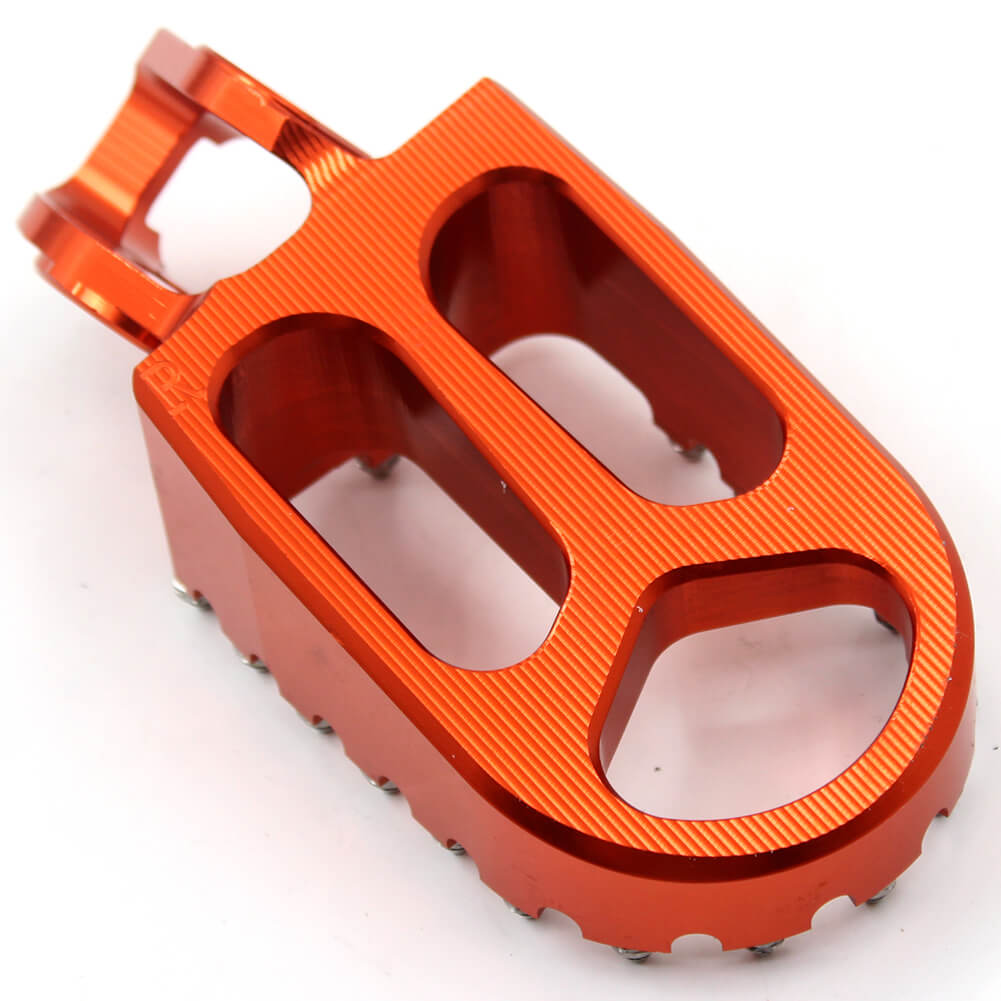 KKE ORANGE BLUE BLACK CNC FOOTPEGS PEDALS FOR KTM SX SXF XC XCF 125 150 250 350 450 2016-2019 - KKE Racing