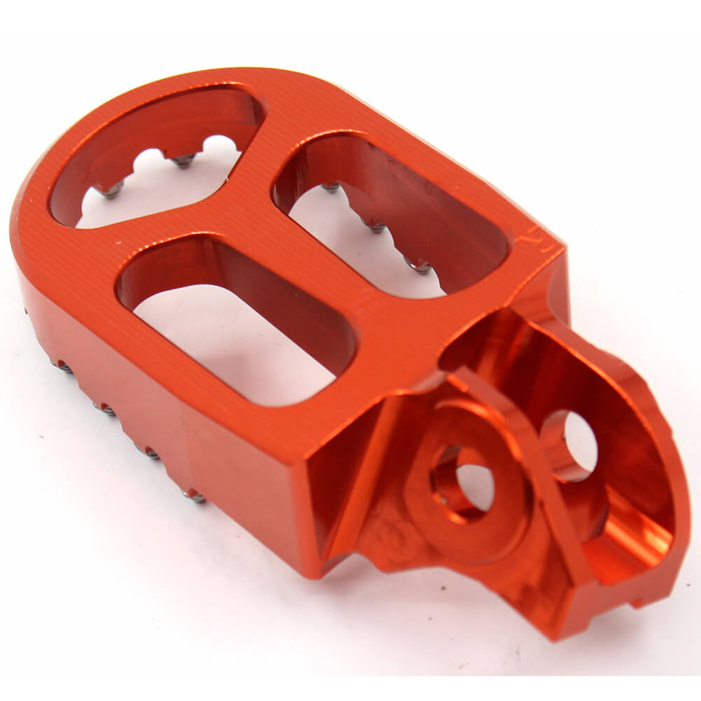 KKE ORANGE BLUE BLACK CNC FOOTPEGS PEDALS FOR KTM SX SXF XC XCF 125 150 250 350 450 2016-2019 - KKE Racing