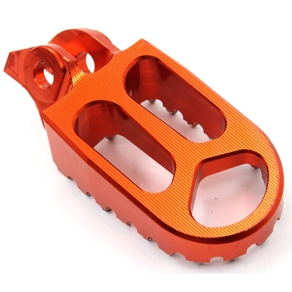 KKE ORANGE BLUE BLACK CNC FOOTPEGS PEDALS FOR KTM SX SXF XC XCF 125 150 250 350 450 2016-2019 - KKE Racing