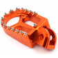 KKE CNC BILLET FOOTPEGS PEDALS FOR KTM 125-530 2001-2015 HUSABERG FE 450 570 08-14 ORANGE BLUE BLACK SILVER - KKE Racing