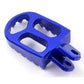 KKE CNC BILLET FOOTPEGS FOOT PEDALS RESTS FOR SUZUKI DRZ400 00-04 DRZ400E 00-07 DRZ400S 00-19 DRZ400SM 05-09 13-19 BLUE GOLD - KKE Racing