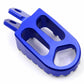 KKE CNC BILLET FOOTPEGS FOOT PEDALS RESTS FOR SUZUKI DRZ400 00-04 DRZ400E 00-07 DRZ400S 00-19 DRZ400SM 05-09 13-19 BLUE GOLD - KKE Racing