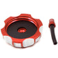 KKE Gas Cap Compatible with HONDA CRF250X CRF250R CRF450R CRF450X XR650L XR650R Red/Blue/Black/Silver Available