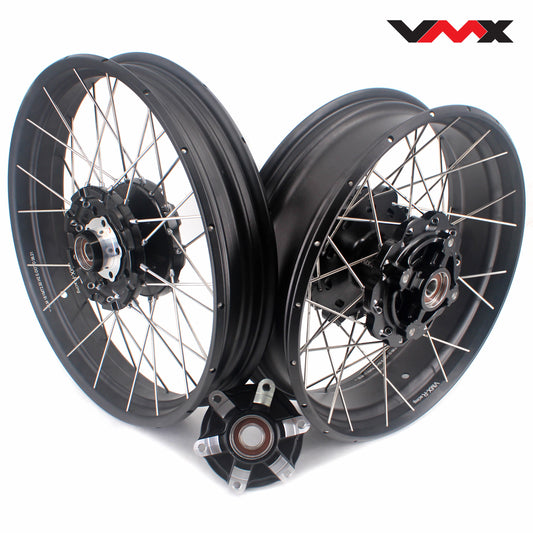 VMX 18" & 17" Tubeless Alloy Spoke Wheels For Triumph Bonneville T120/T100 2021-2022