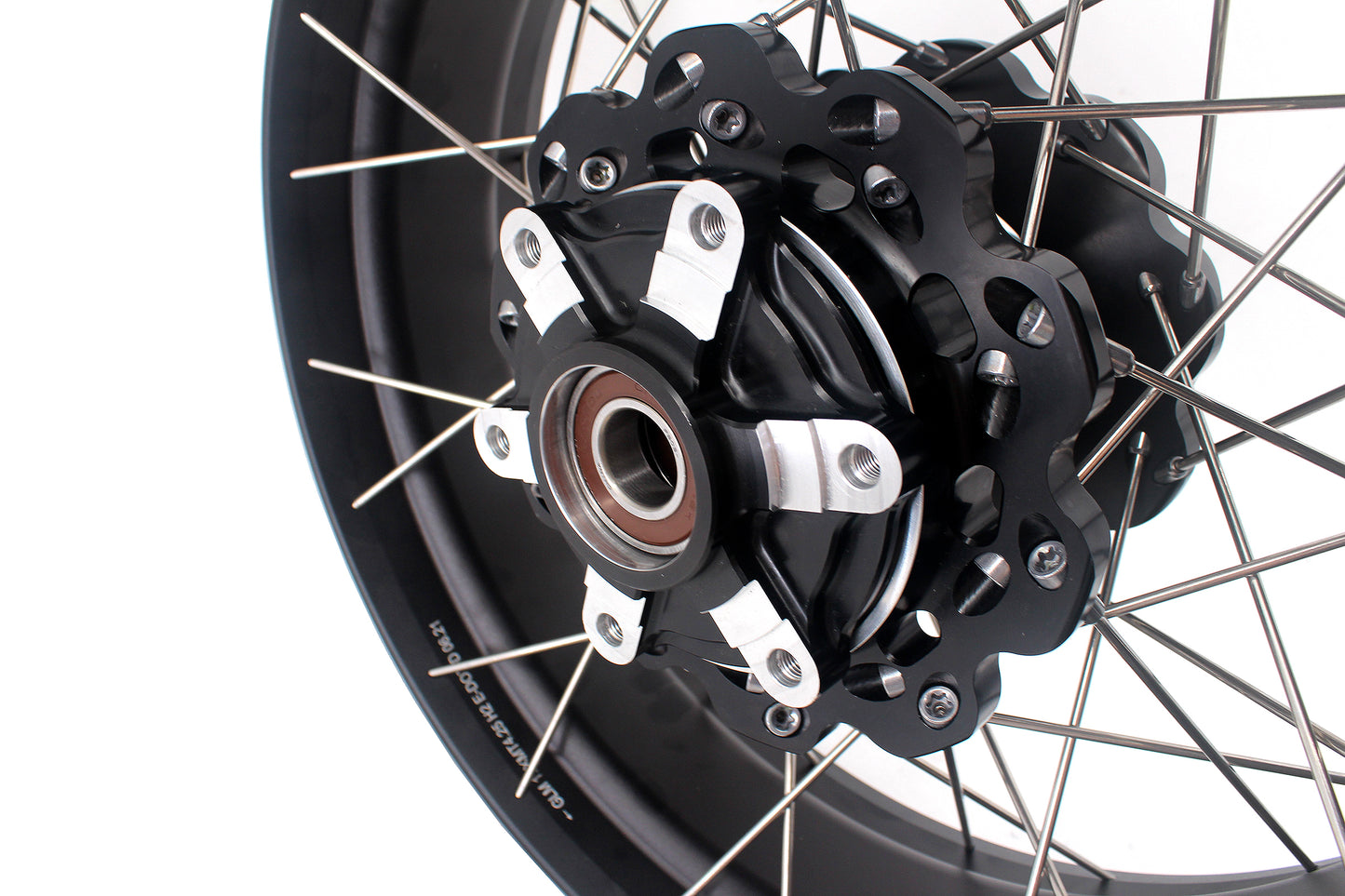 VMX-Racing 18" & 17" Tubeless Alloy Spoke Wheels For Triumph Bonneville T120/T100 2021-2024
