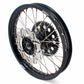 KKE 21 & 19 Casting MX Rims for Honda XR650R 2000-2008 240MM/240MM Disc Black&Black