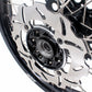 KKE 21 & 19 Casting MX Rims for Honda XR650R 2000-2008 240MM/240MM Disc Black&Black