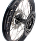 KKE 21 & 19 Casting MX Rims for Honda XR400R 96-04 XR600R 91-2000 240MM/220MM Disc Black&Black