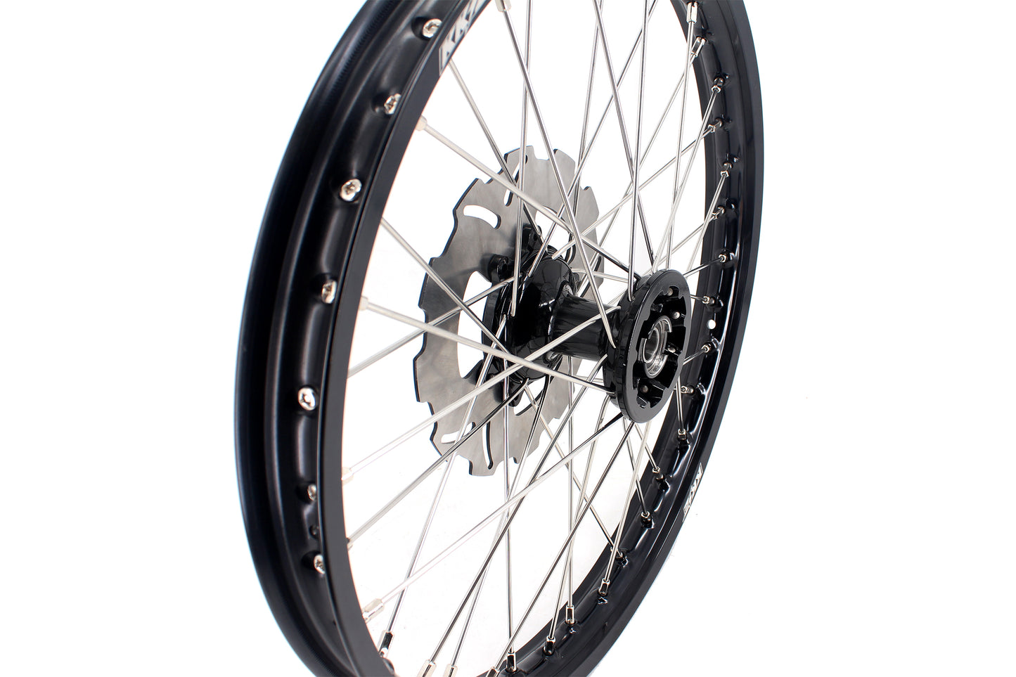 KKE 21 & 19 Casting MX Rims for Honda XR400R 96-04 XR600R 91-2000 240MM/220MM Disc Black&Black