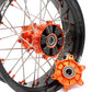 KKE 17Inch CUSH Drive Supermoto Wheels Rims For KTM690 SMC 2008-2011 For KTM690 Enduro R 2009-2022