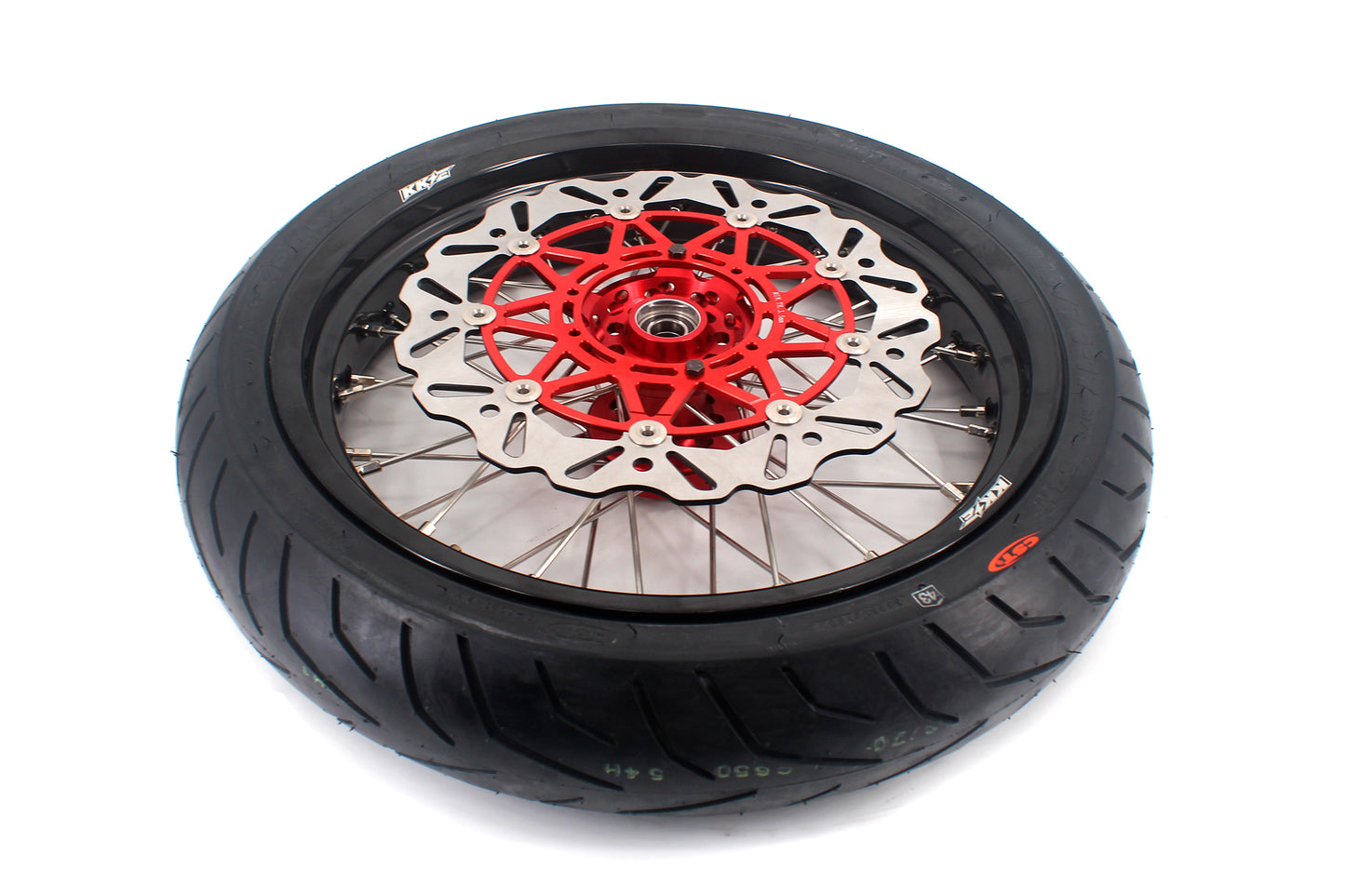 KKE XR650L 1993-2021 3.5/4.25*17inch Supermoto Wheels Rims For HONDA CST Tires