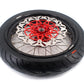 KKE 3.5 & 4.25*17inch XR650R 2000-2008 CST Tire Supermoto Motard Wheels For HONDA