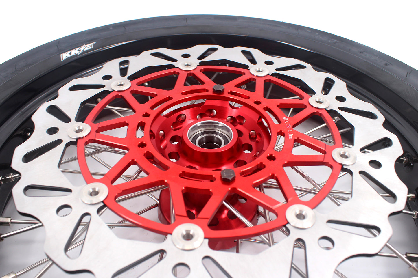 KKE XR650L 1993-2021 3.5/4.25*17inch Supermoto Wheels Rims For HONDA CST Tires