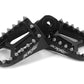 KKE Footpegs Billet Foot Rest For Segway X160 X260 Sur Ron Light Bee-X Electric Bike Black