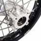 KKE 14 & 12 Small Kid's Wheels Rims Set for KTM 65 SX 2002-2024 Silver&Black