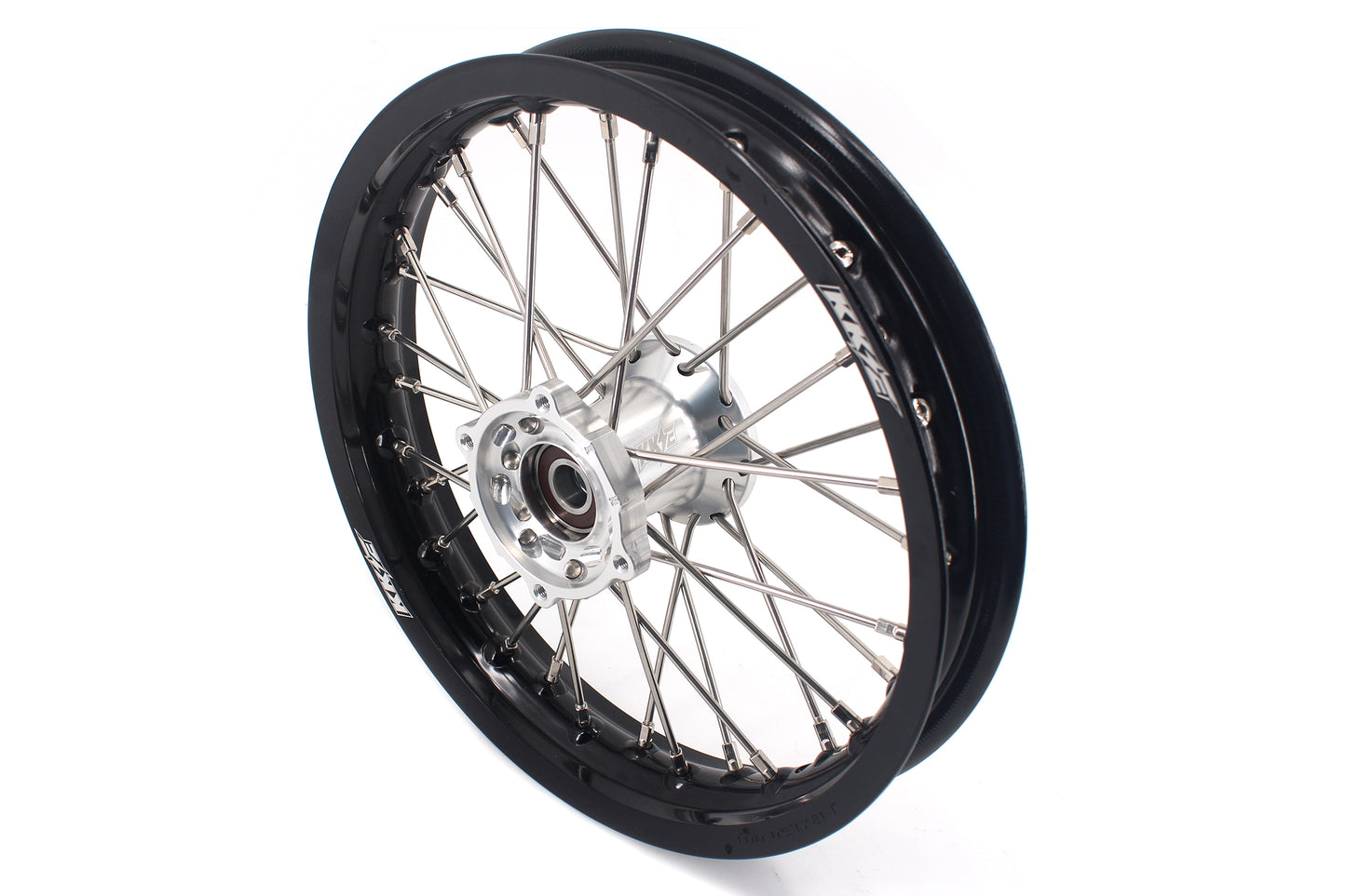 KKE 12 & 10 Kid's Wheels For KTM SX50 2014-2023 For Gas Gas MC50 2021-2023  Mini Bike Silver$Black