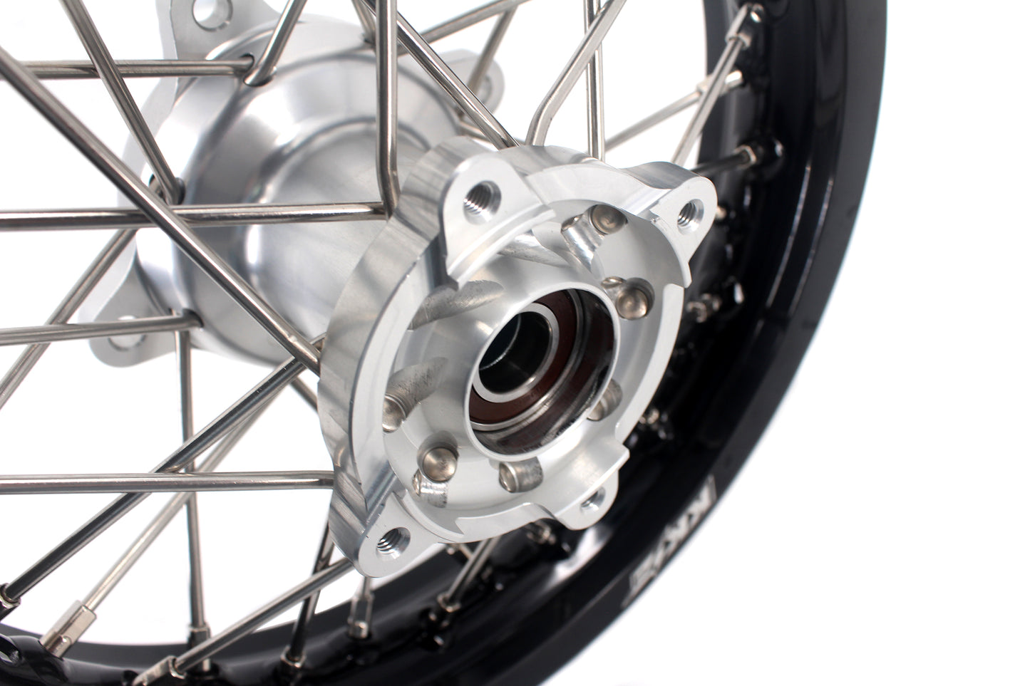 KKE 12 & 10 Kid's Wheels For KTM SX50 2014-2023 For Gas Gas MC50 2021-2023  Mini Bike Silver$Black