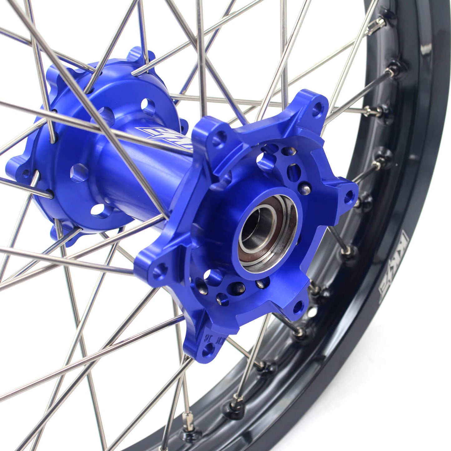 21/18 ENDURO WHEELS SET FOR KTM EXC EXC-F XCW XC 125-530 2003-2019 BLUE HUBS - KKE Racing