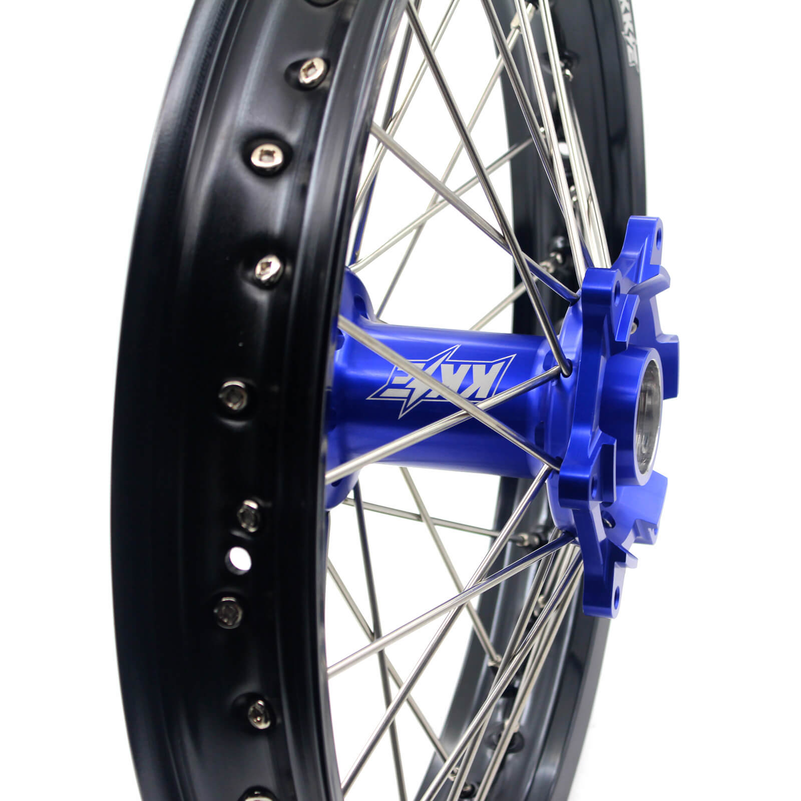 21/18 ENDURO WHEELS SET FOR KTM EXC EXC-F XCW XC 125-530 2003-2019 BLUE HUBS - KKE Racing