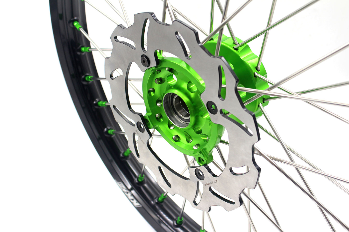 KKE 21in. 19in. Motorcycle Alloy Wheels Rims For KAWASAKI KX125 KX250 2003 2004 2005