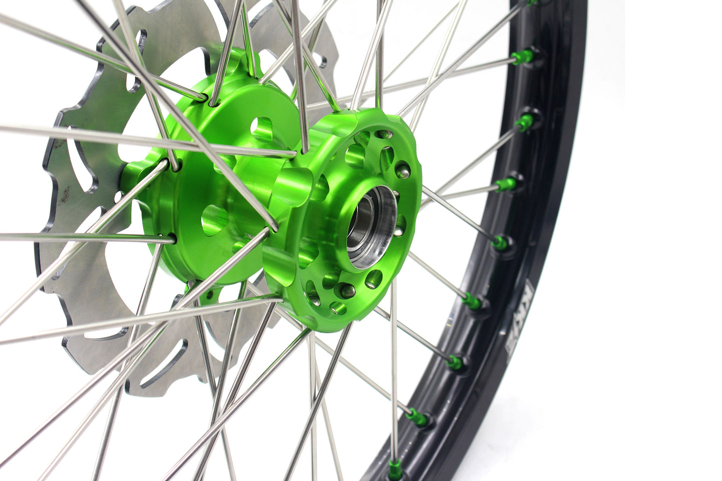 KKE 21in. 19in. Motorcycle Alloy Wheels Rims For KAWASAKI KX125 KX250 2003 2004 2005