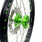 KKE 21" 19" Motorcycle Dirtbike Wheels Rims Fit KAWASAKI KX250F 450F 2015 2016 2017 2018