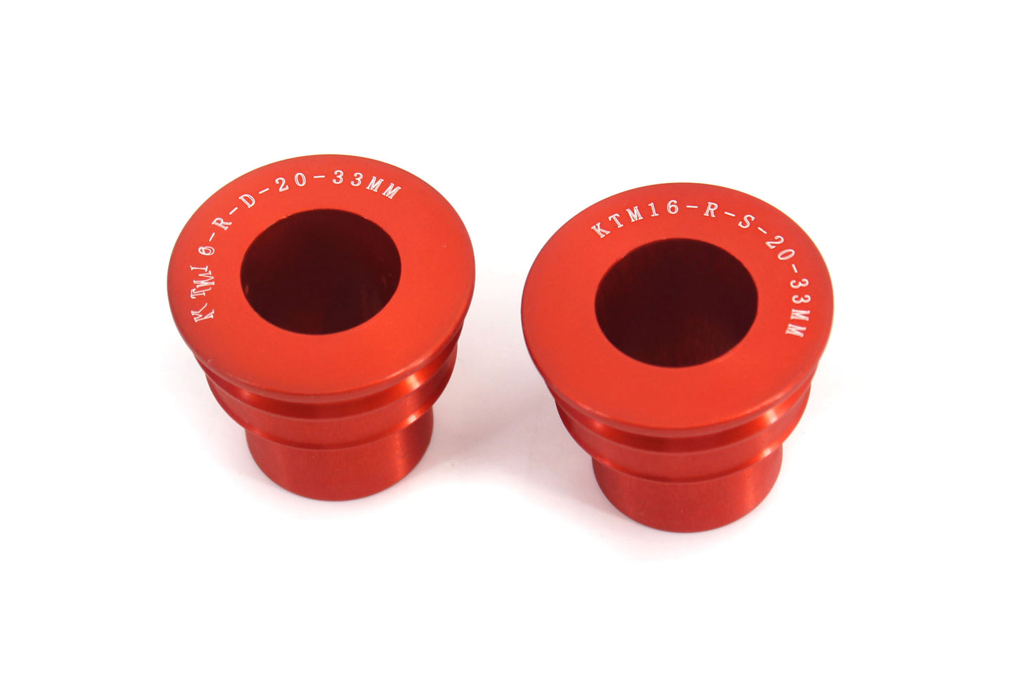 Rear Billet Bushing Spacers Kit Fit KTM Different Axle Diameter Wheels 2003-2023