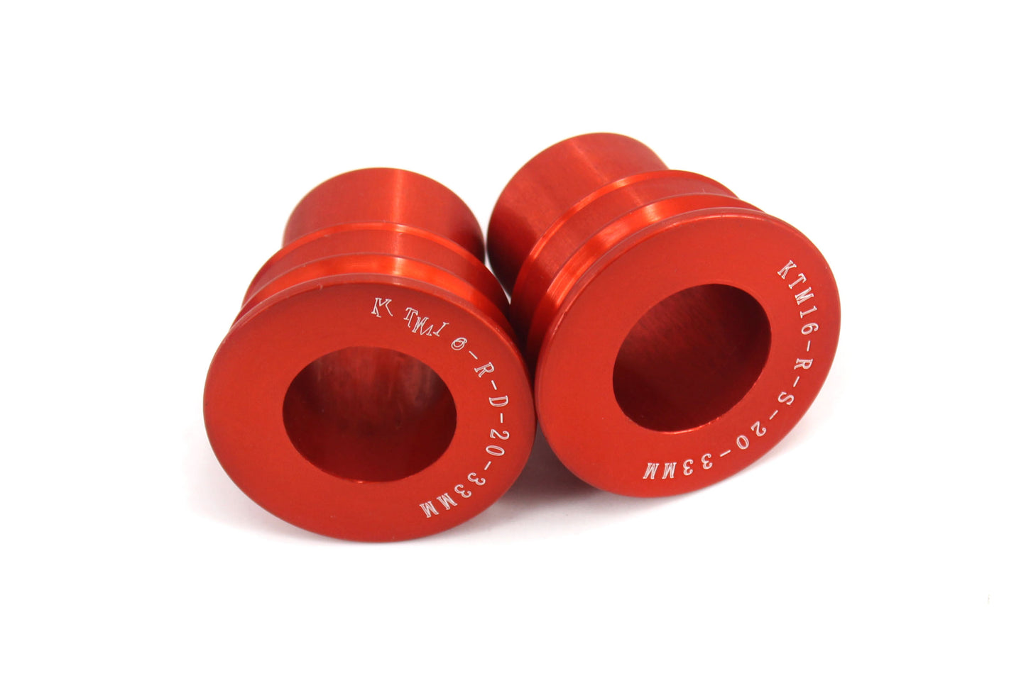 Rear Billet Bushing Spacers Kit Fit KTM Different Axle Diameter Wheels 2003-2023