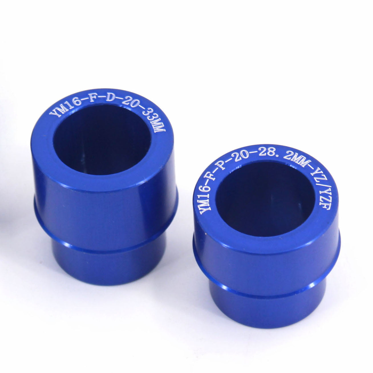 Front Wheels Billet Collars Spacers Kit Fit YAMAHA YZ125/250 YZ250F/450F Different Axle Diameter Wheels