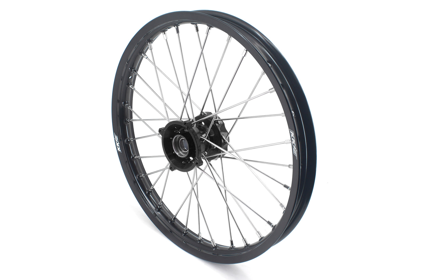 KKE Factory Size Small Kid's Wheels 17" 14" GLM Rims For KTM SX 85 2021-2024 Black Hub