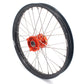 KKE 17"*1.4/14"*1.6 Kid's Big Wheels Rims Fit KTM SX 85 2021-2024 Orange Hub