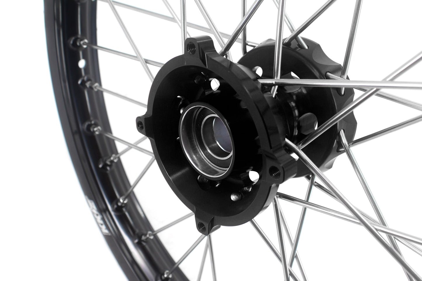 KKE Factory Size Small Kid's Wheels 17" 14" GLM Rims For KTM SX 85 2021-2024 Black Hub
