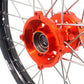 KKE 17"*1.4/14"*1.6 Kid's Big Wheels Rims Fit KTM SX 85 2021-2023 Orange Hub