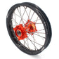 KKE 17"*1.4/14"*1.6 Kid's Big Wheels Rims Fit KTM SX 85 2021-2024 Orange Hub