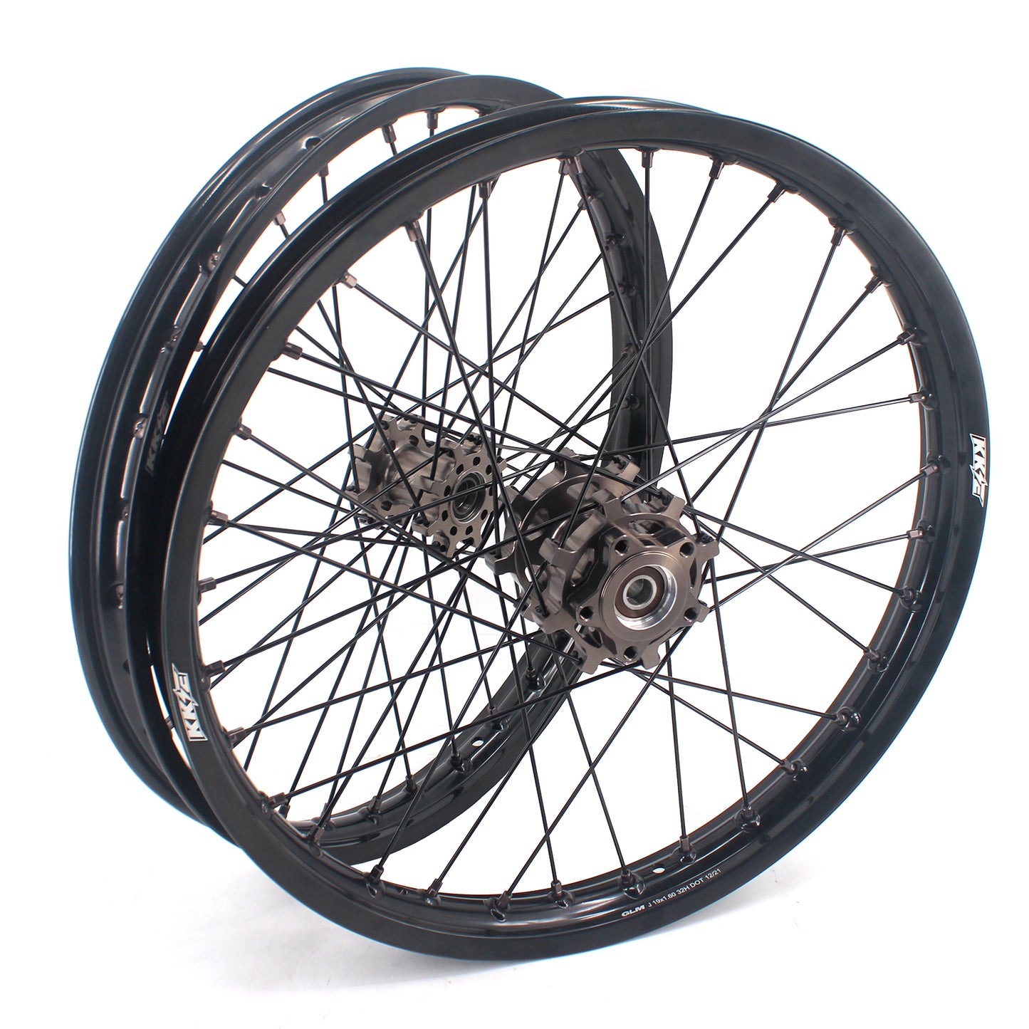 KKE 1.6*21" & 1.85*18" Electric Dirtbike Wheels Rim For SurRon Light Bee-X 2019-2024 Titanium