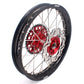 KKE 21/18 21/19 CNC MX Wheels Set For Honda XR400R 1996-2004 XR600R 1991-2000 Red&Black