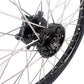 KKE 21/18 Enduro Dirtbike Wheel Rim For SUZUKI DRZ400 DRZ400S DRZ400E Black Hub & Rim