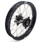 KKE 21/18 Enduro Dirtbike Wheel Rim For SUZUKI DRZ400 DRZ400S DRZ400E Black Hub & Rim