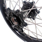 KKE 21/18 Enduro Dirtbike Wheel Rim For SUZUKI DRZ400 DRZ400S DRZ400E Black Hub & Rim