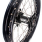 KKE 21/18 Enduro Dirtbike Wheel Rim For SUZUKI DRZ400 DRZ400S DRZ400E Black Hub & Rim