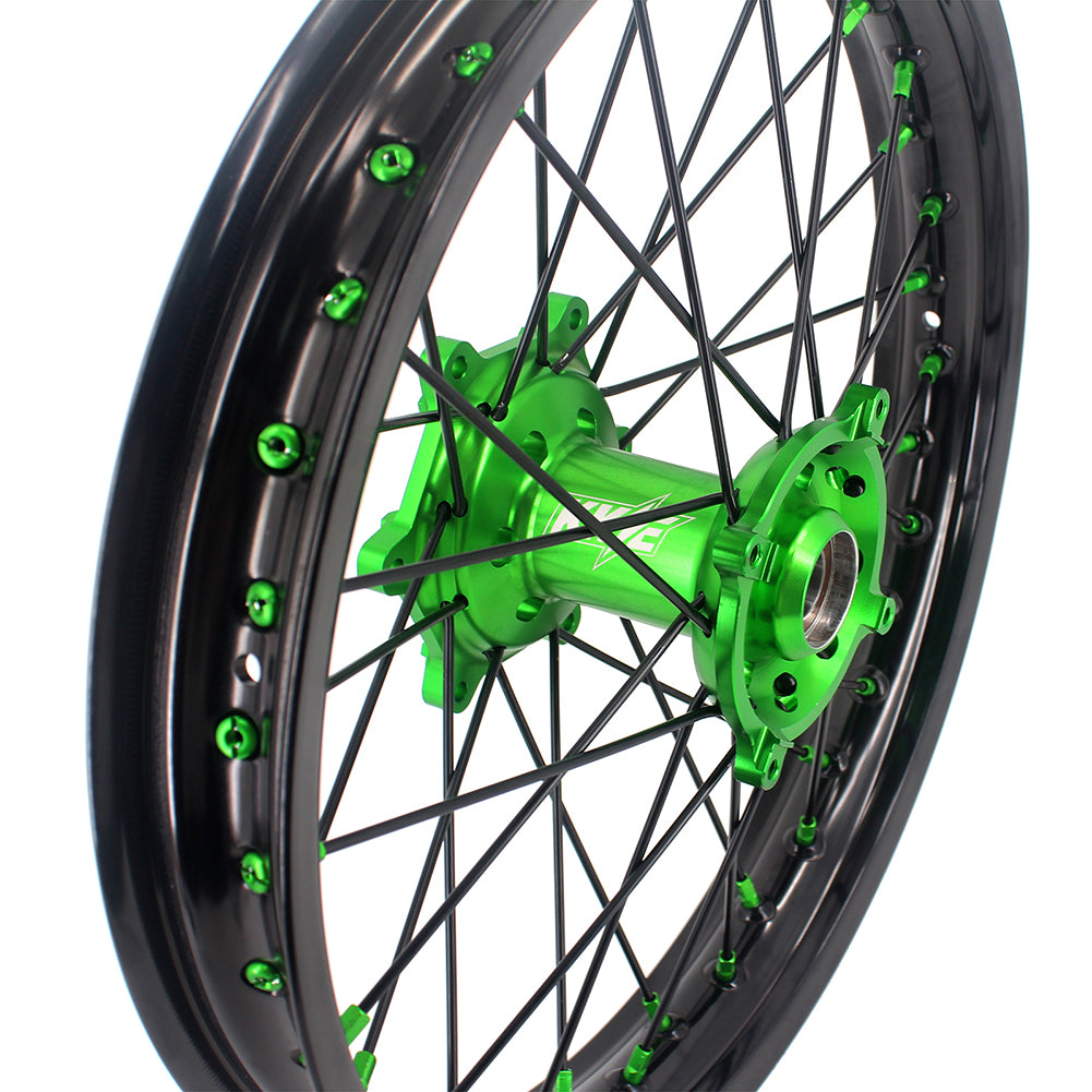 KKE 21" 19" Motorcycle Wheels For KAWASAKI KX250F KX450F KX450 KX450X 2021-2023